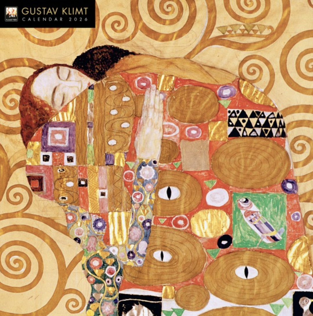 2026 Flame Tree Wall Calendar - Gustav Klimt