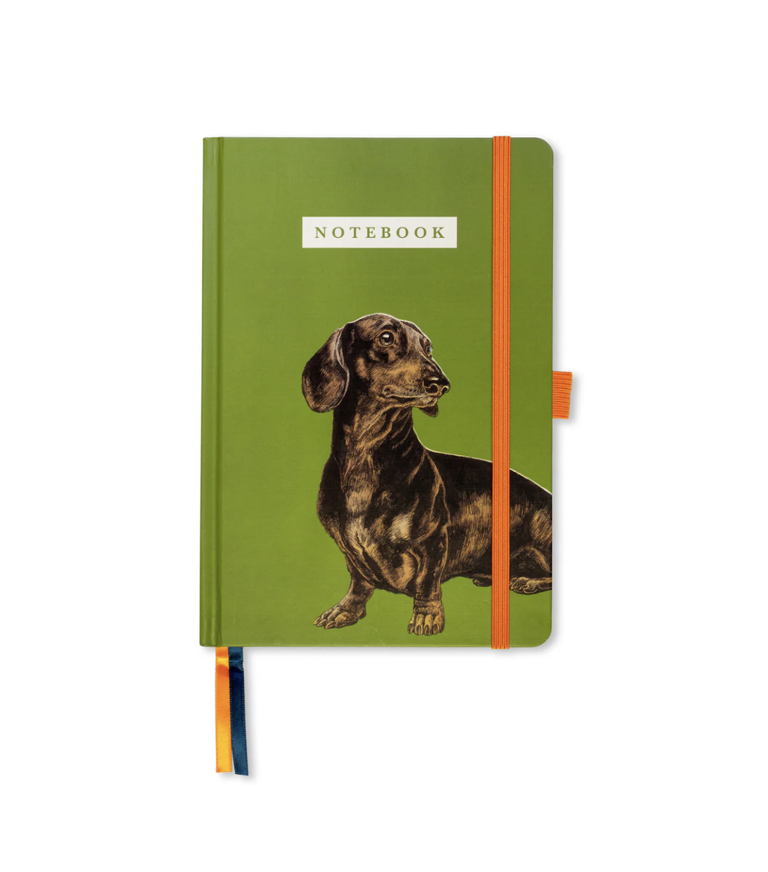 The Art File A5 Hardback Notebook - Sausage Dog