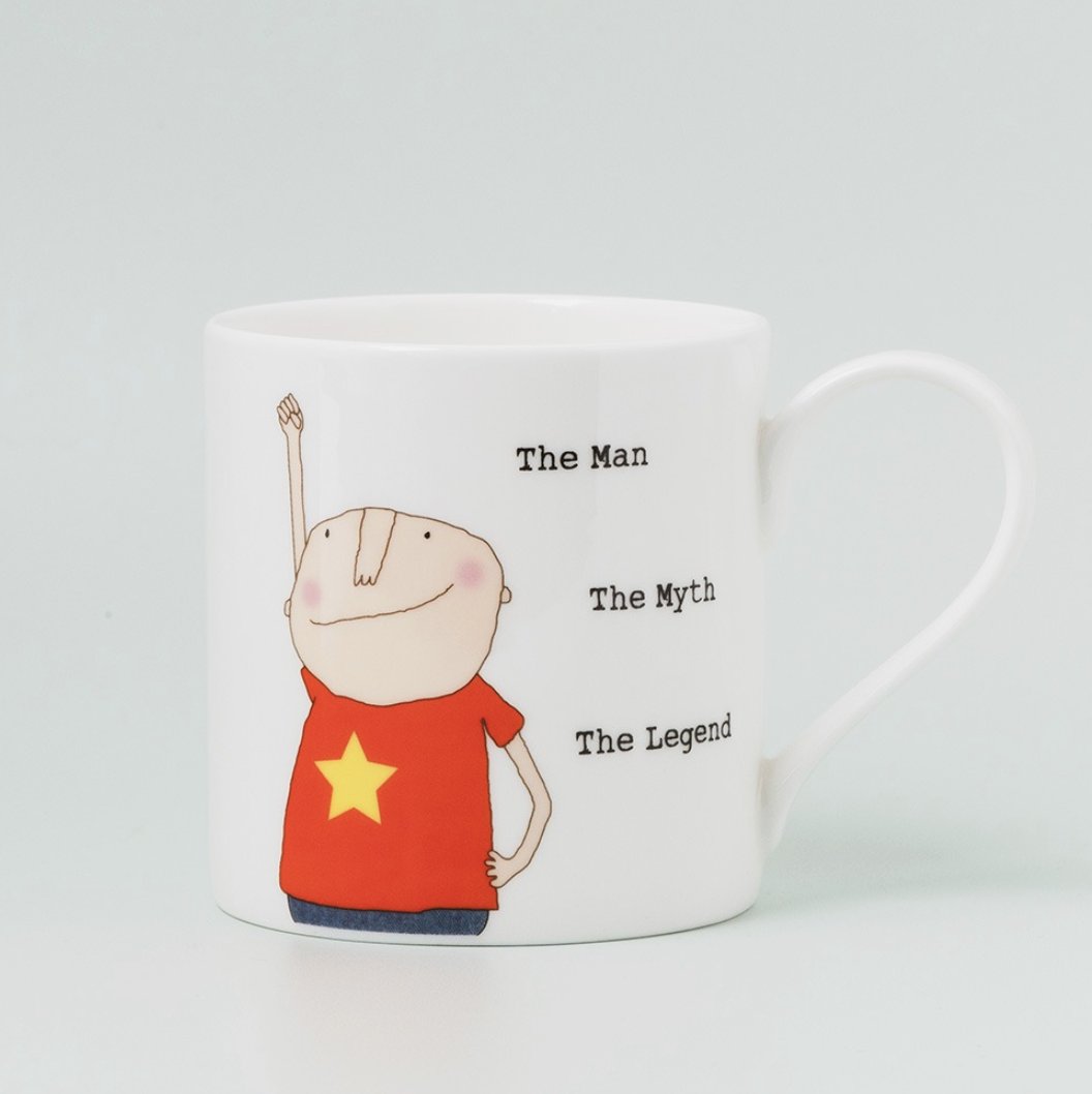 Rosie Made A Thing Bone China Mug - The Man