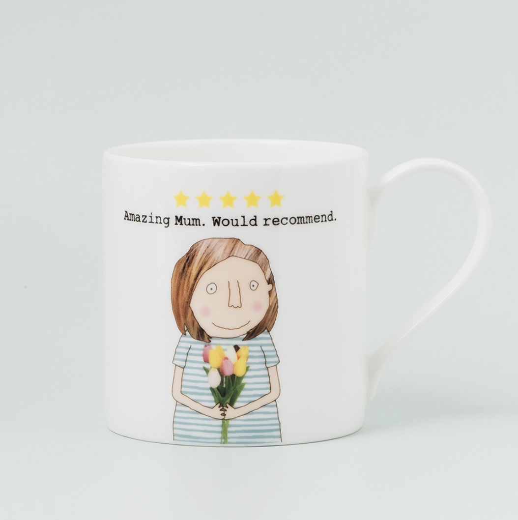 Rosie Made A Thing Bone China Mug - Five Star Mum
