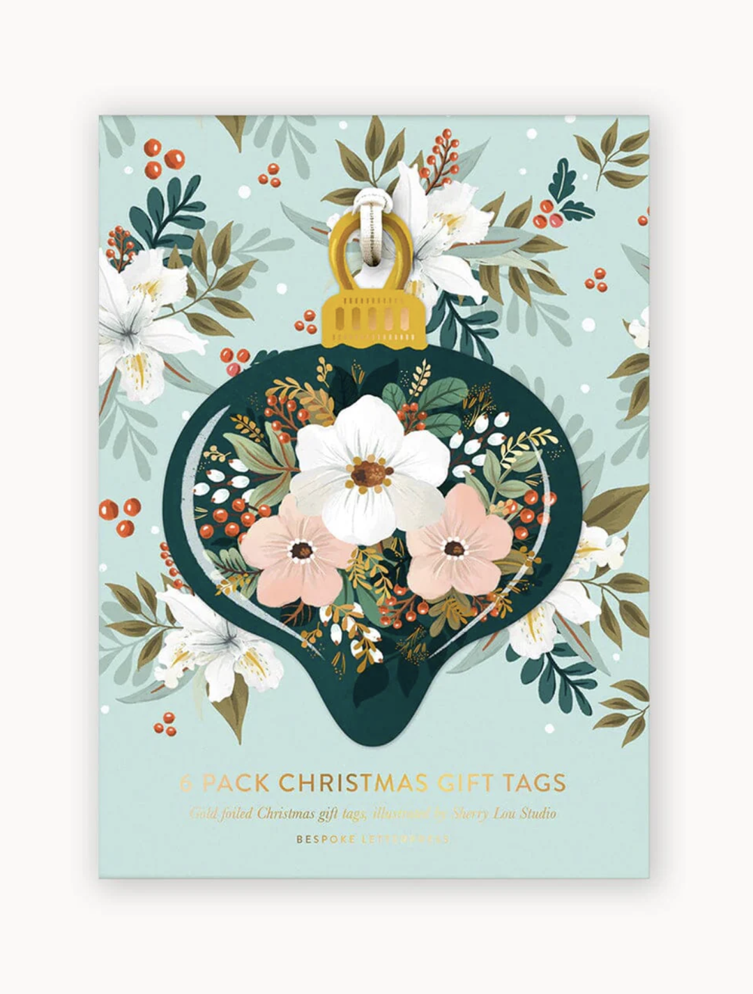 Bespoke Card Boxset - Green Ornament"