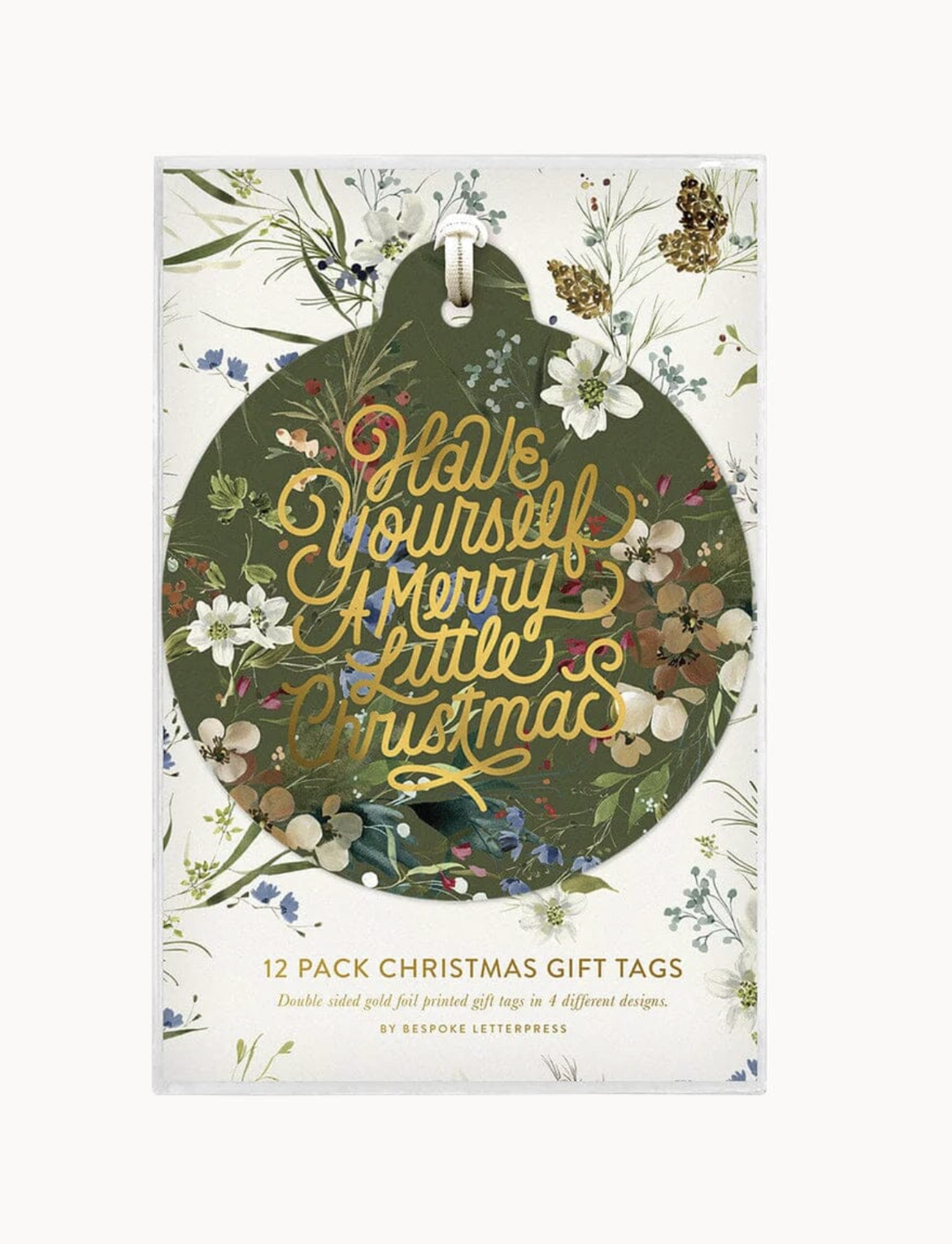 Bespoke Gift Tag Pack - A Christmas Garden