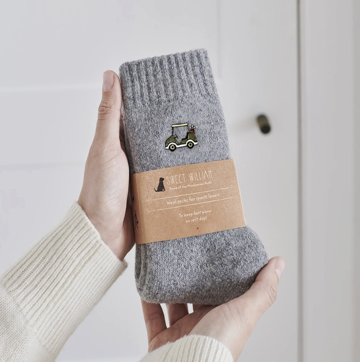 Sweet William Wool Socks - Golf Buggy