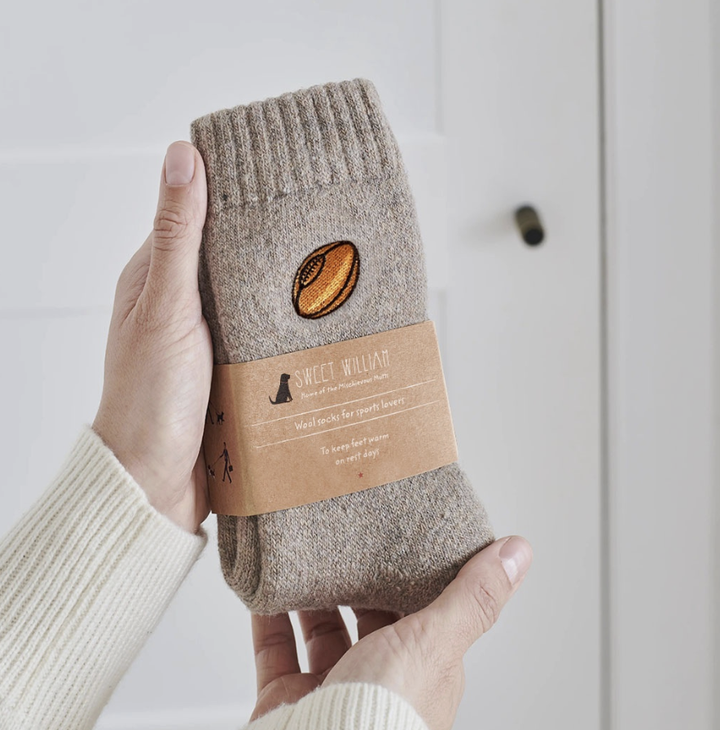 Sweet William Wool Socks - Rugby