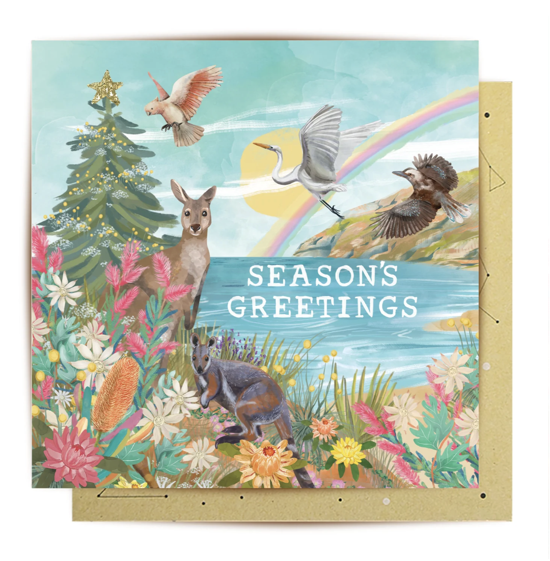 La La Land Christmas Card - Mother Nature Coast Christmas
