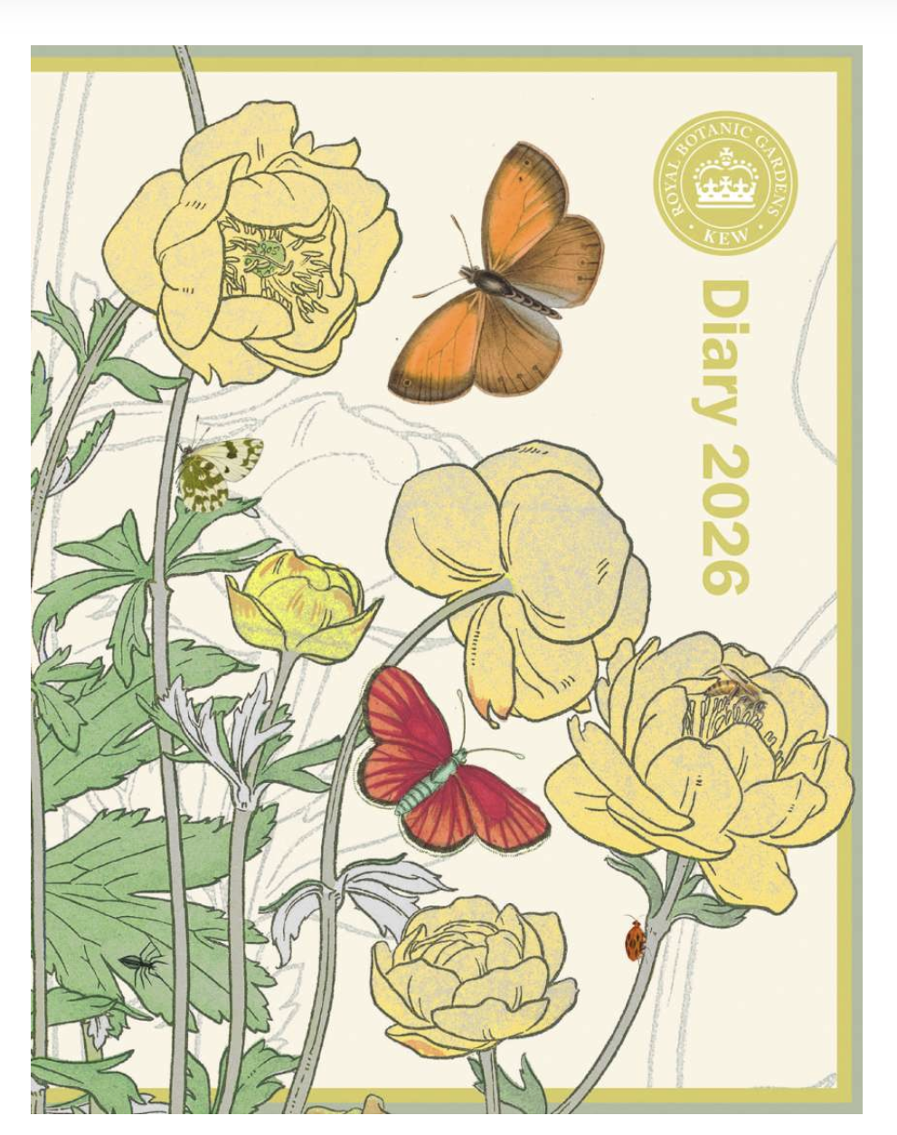 Royal Botanic Gardens Deluxe Diary 2026