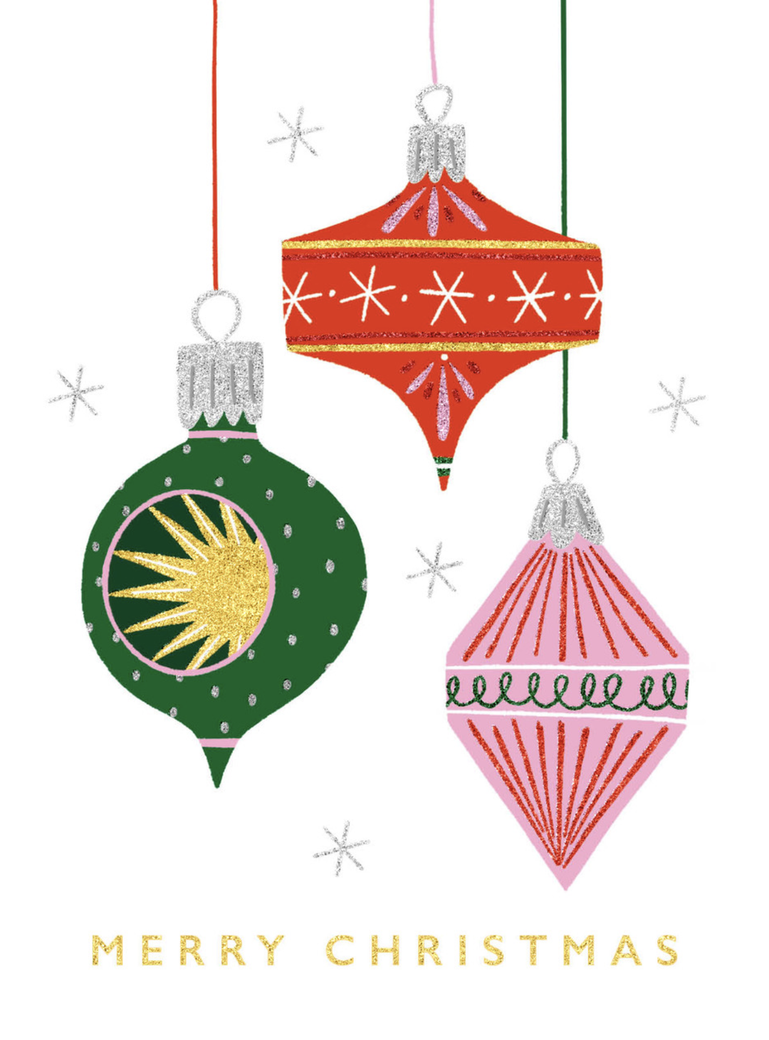 Tiny But Mighty Small Card - Baubles