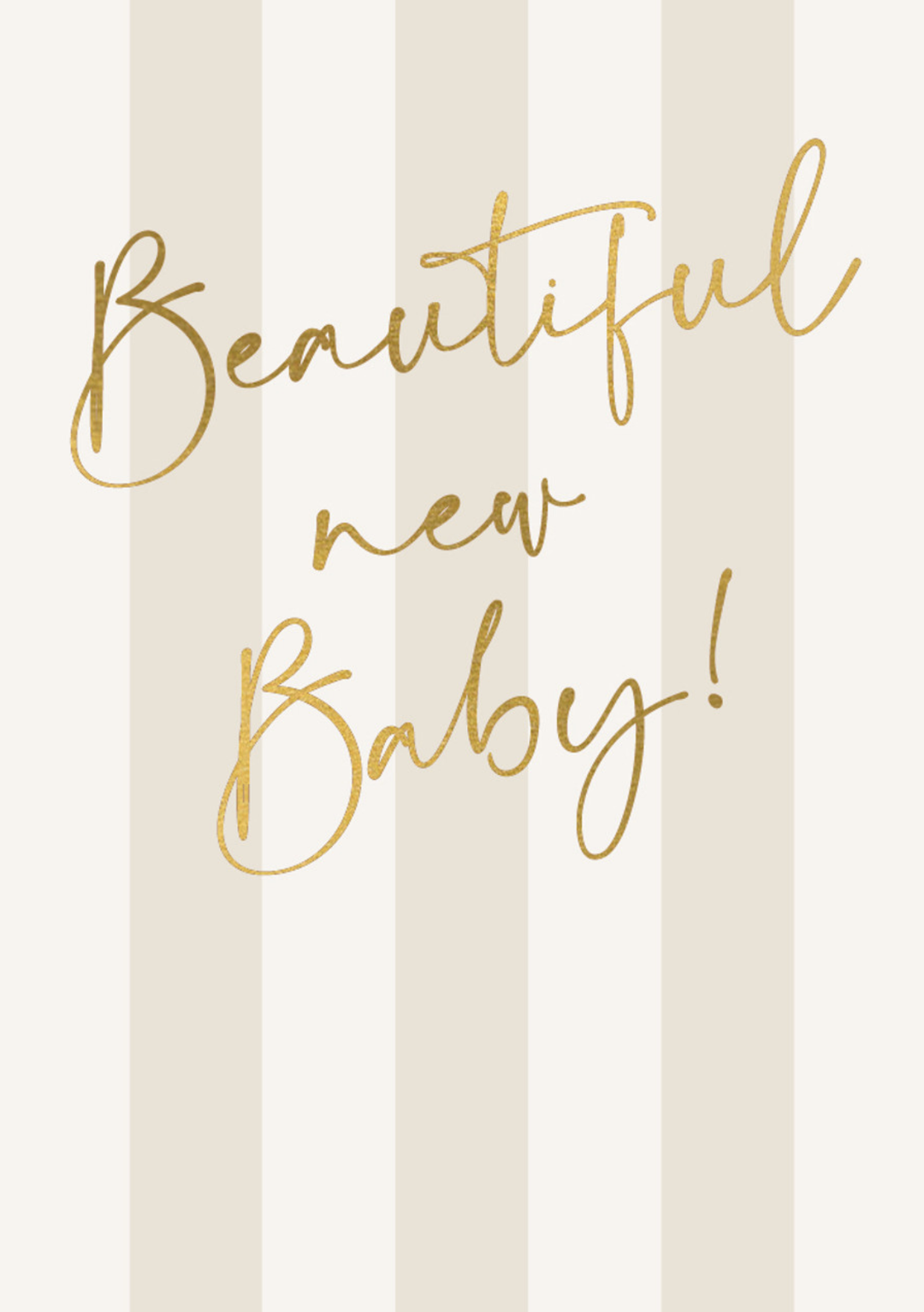 The Art File Card - New Baby!