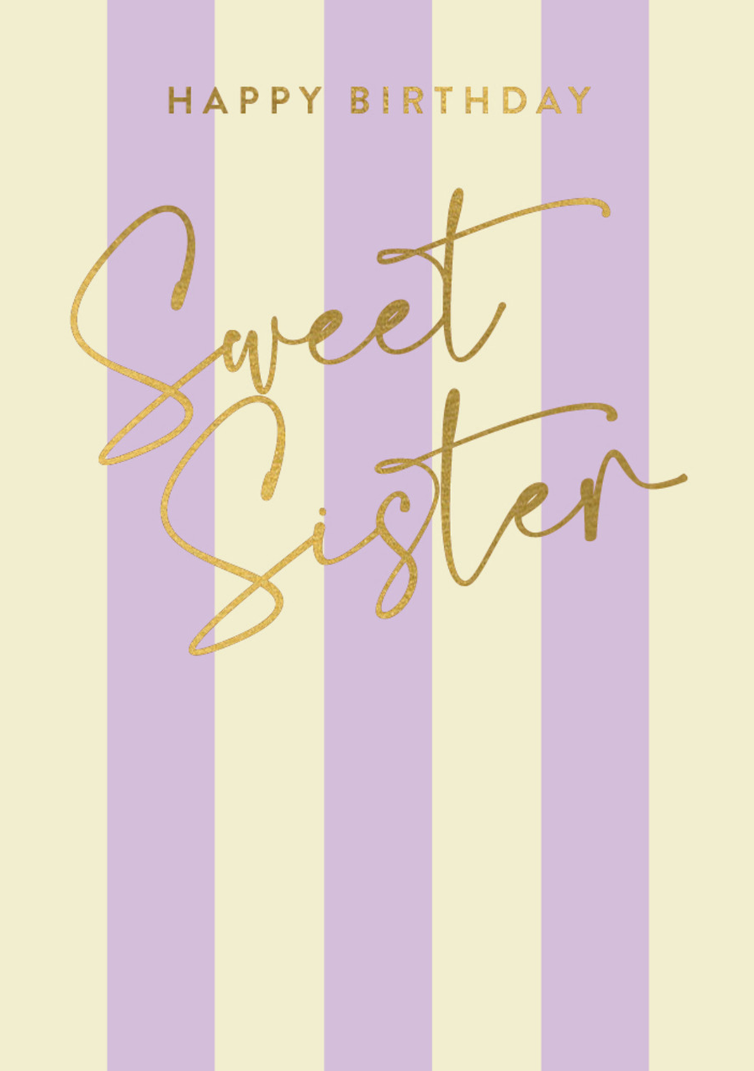 The Art File Card - Sweet Sister