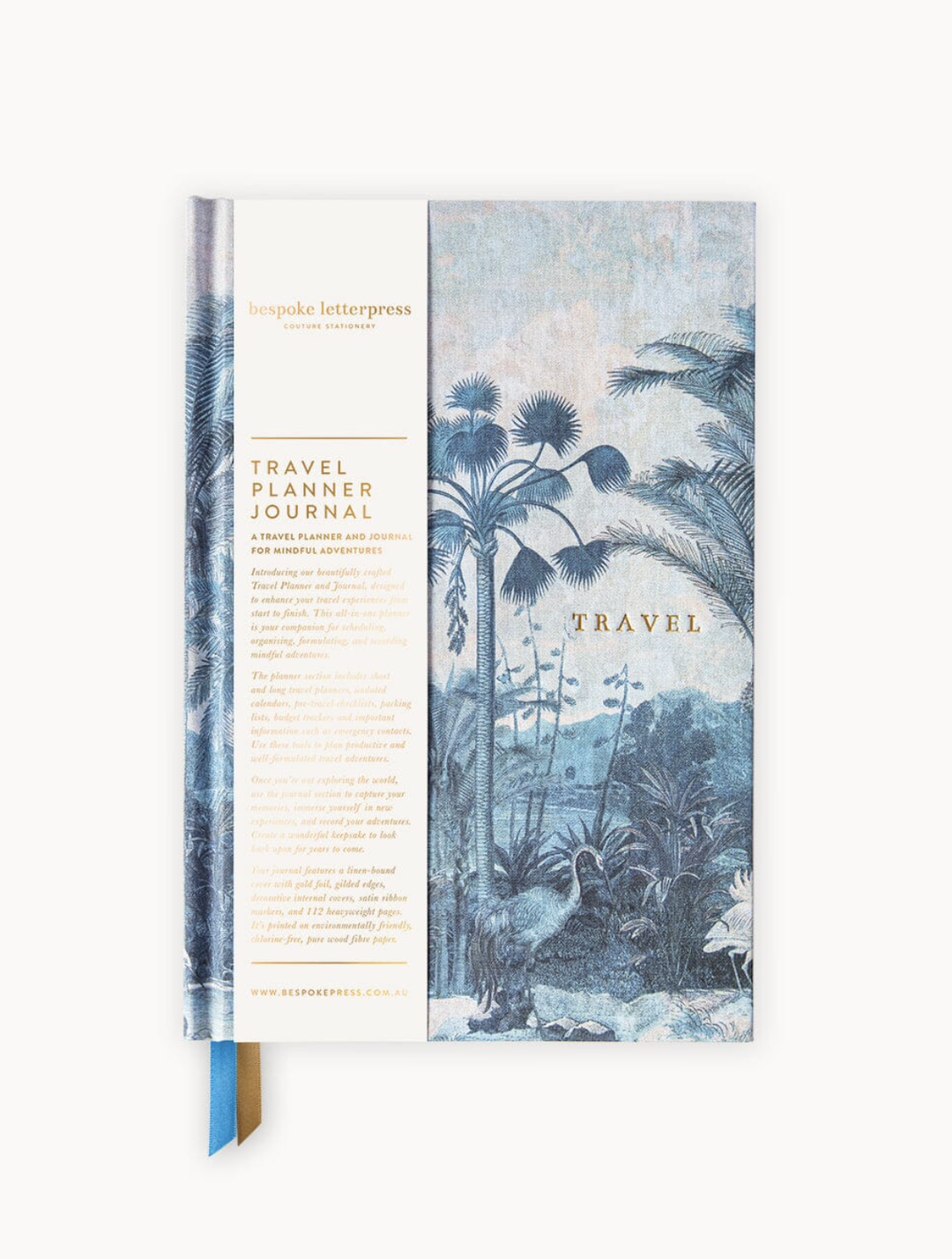 Bespoke Linen Travel Journal