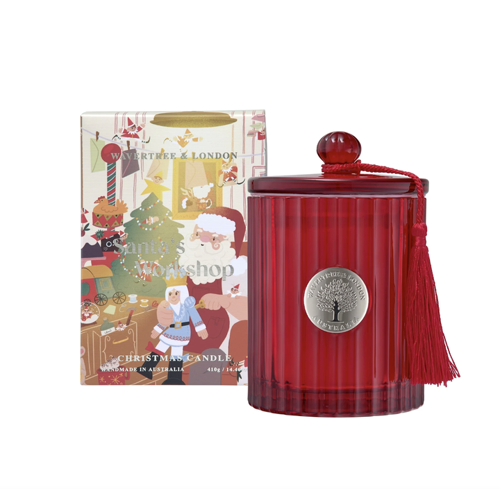 Candle -Santa's Workshop