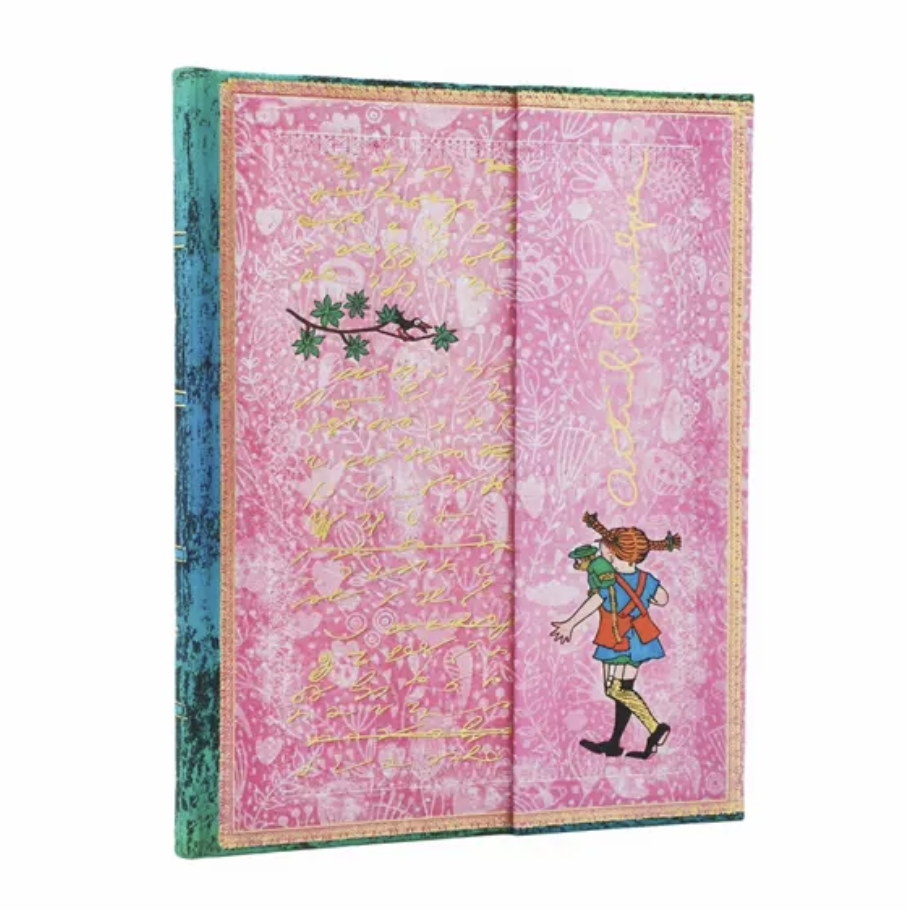 Hard Cover Journal - Pippi Longstocking