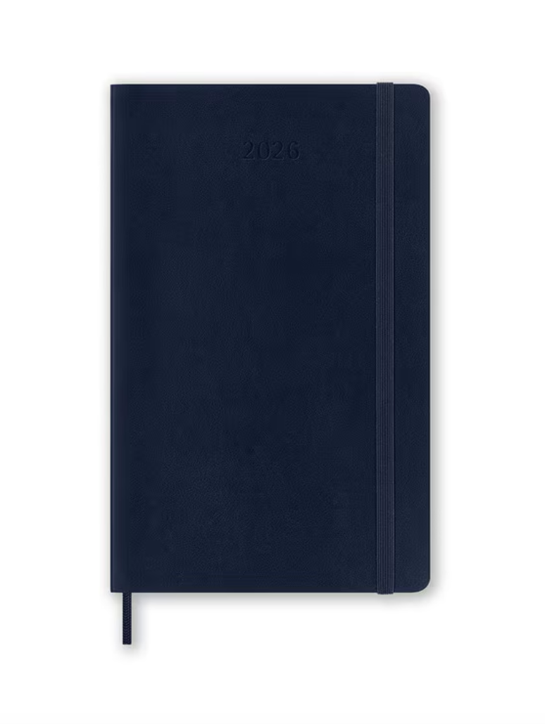 Moleskine 2026  Weekly, Large, Soft Cover Diary - Sapphire Blue