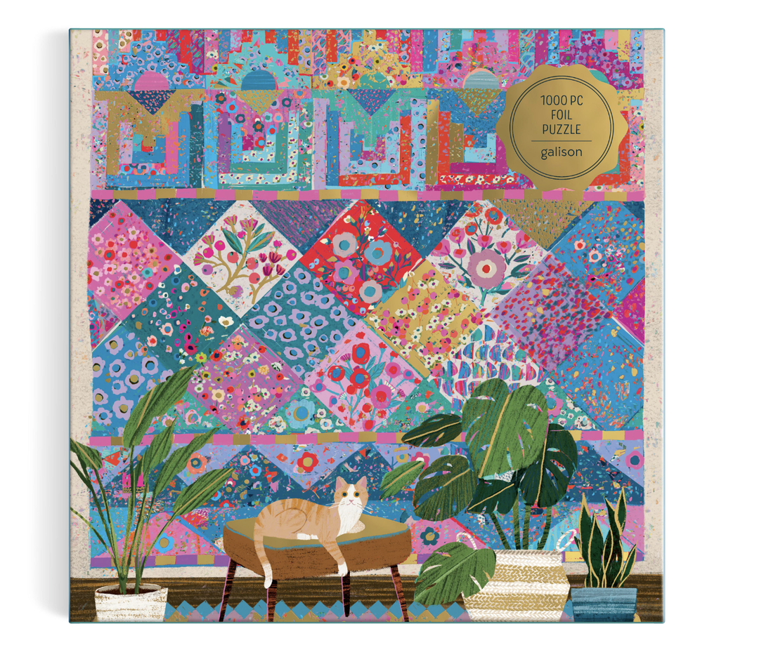 Galison 1000 Piece Puzzle - Quilter's Corner
