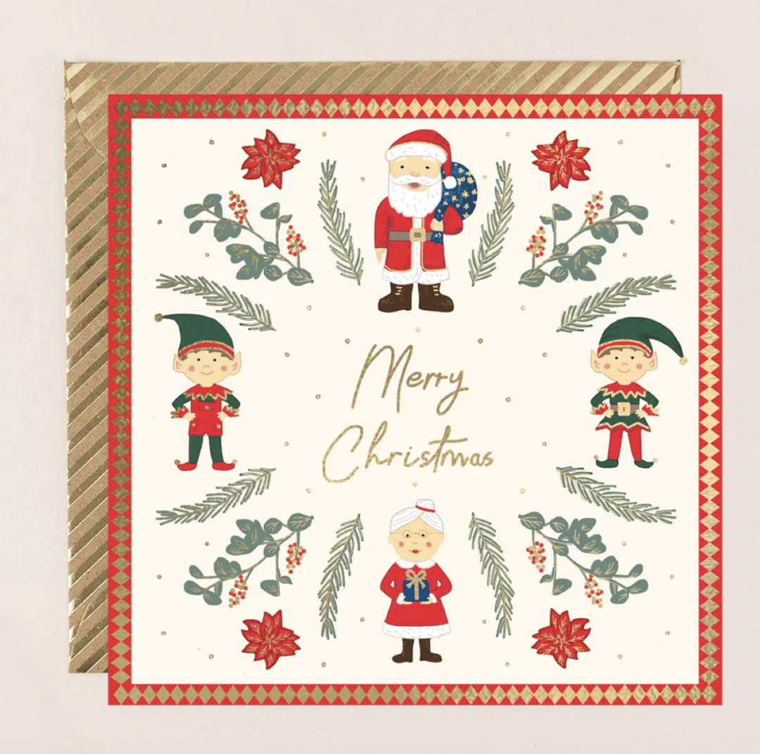 Apple & Clover Card - Merry Christmas