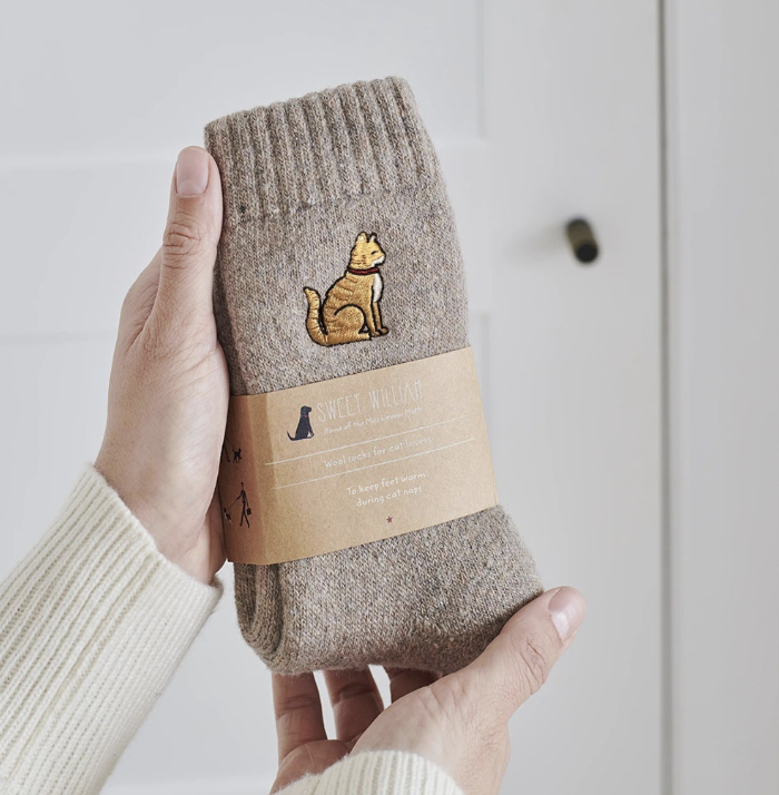Sweet William Socks - Ginger Cat
