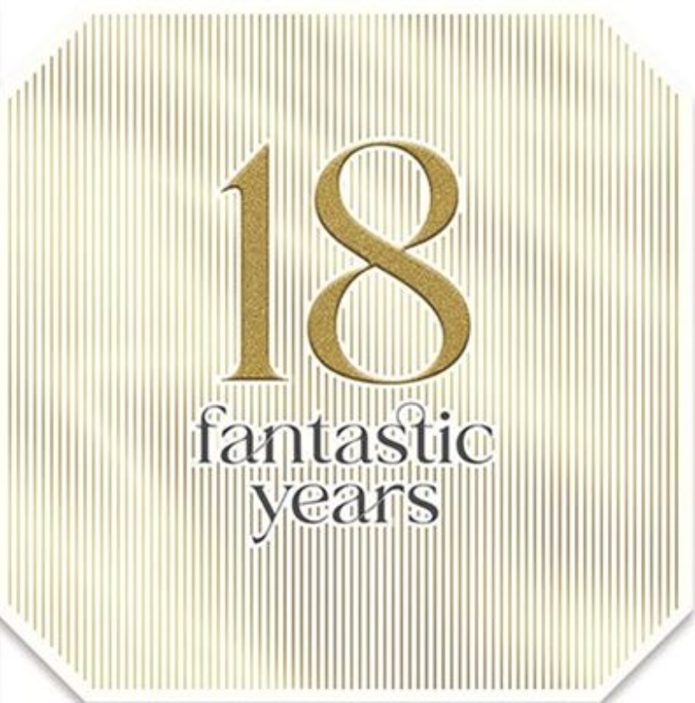 Fox & Butler Card - 18 Fantastic Years