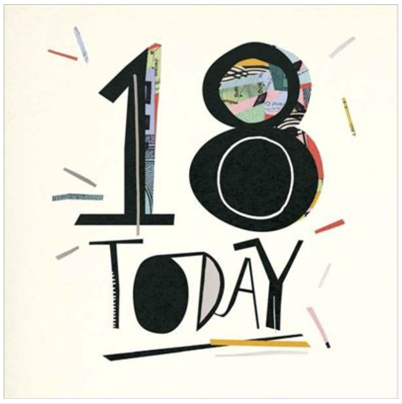 Mambo Card - 18 Today