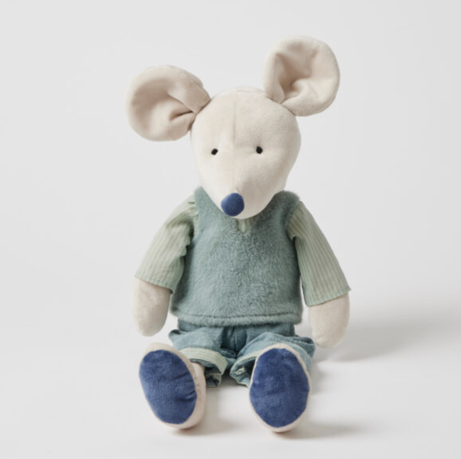 Giggle & Giggle Plush Toy - George Mouse
