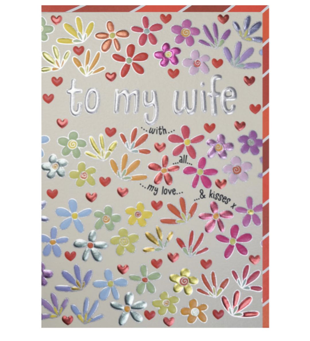 Rise & Shine Card - To My Wife (Foiled)