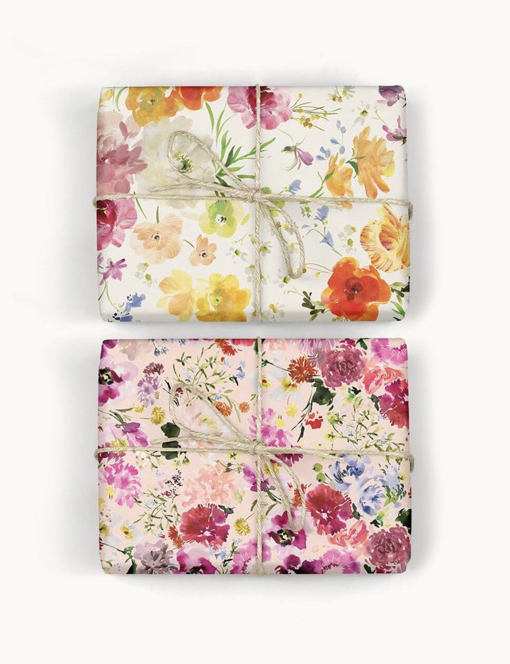 Flat Wrap - Ranunculus / Wildflowers