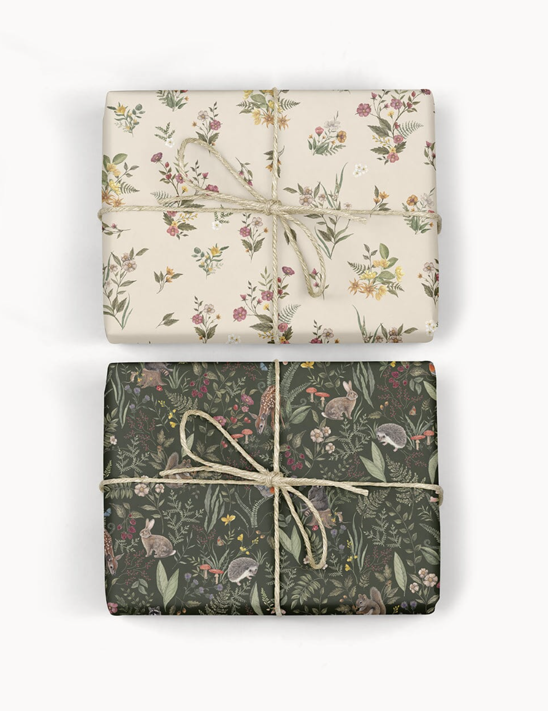 Flat Wrap - Dainty Blooms / Forest Friends