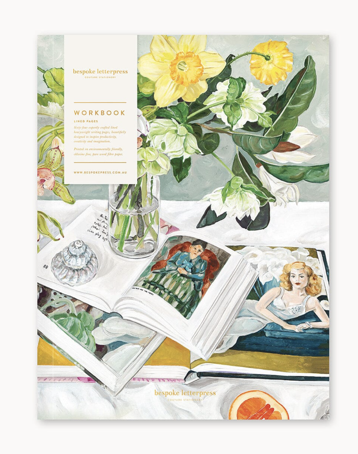 Bespoke Workbook - August Blooms (Lined)