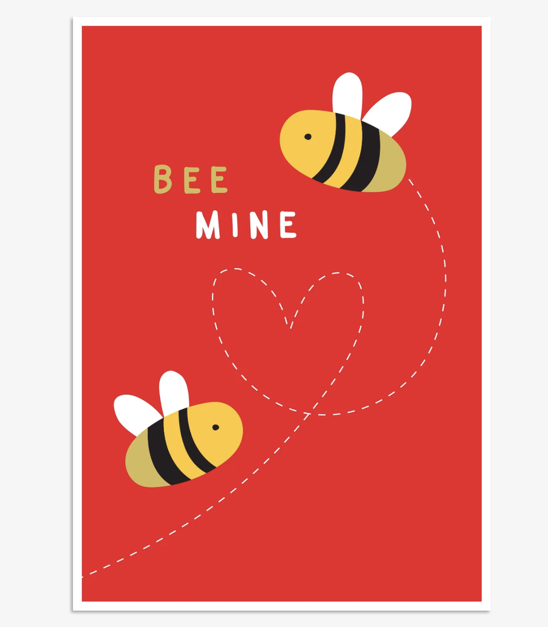 Think of Me Card - Bee Mine 1