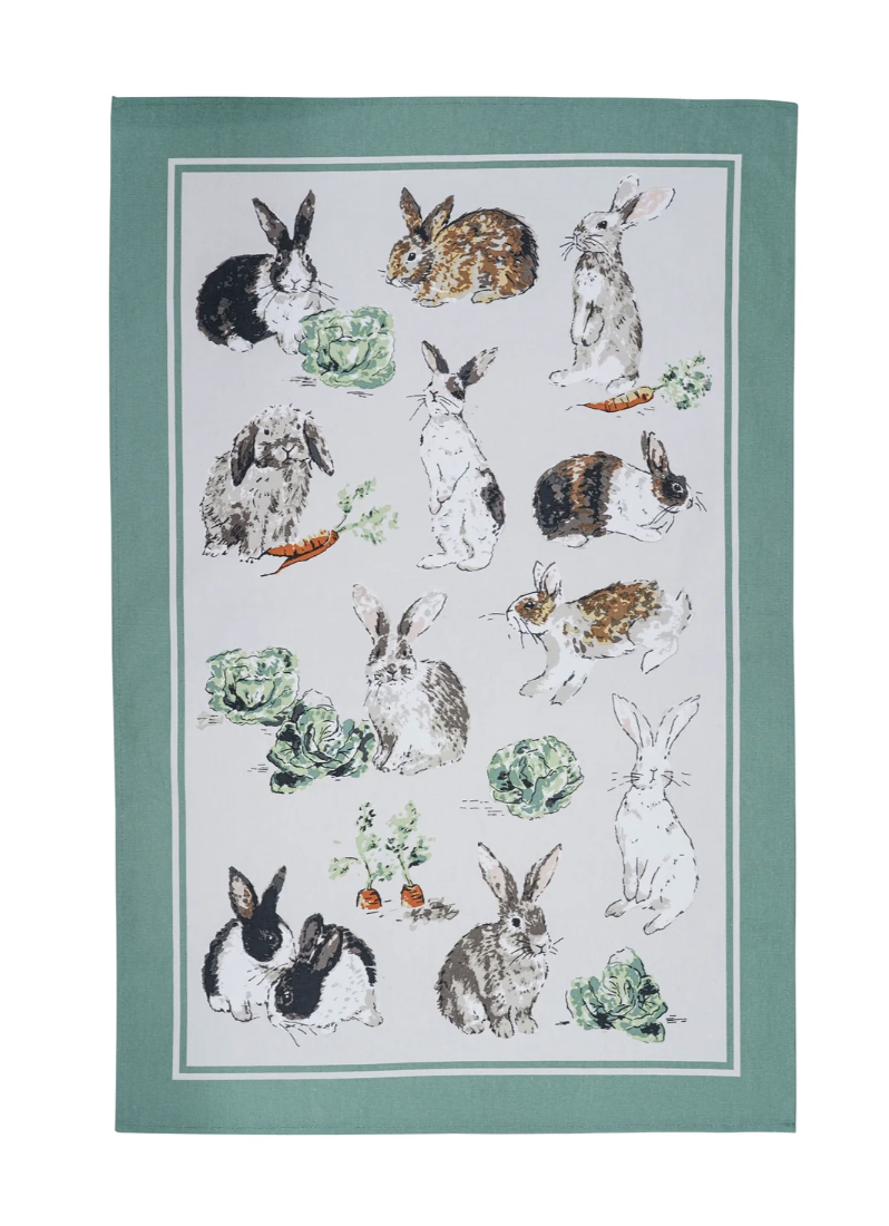 Ulster Weavers Tea Towel -  Rabbit Patch