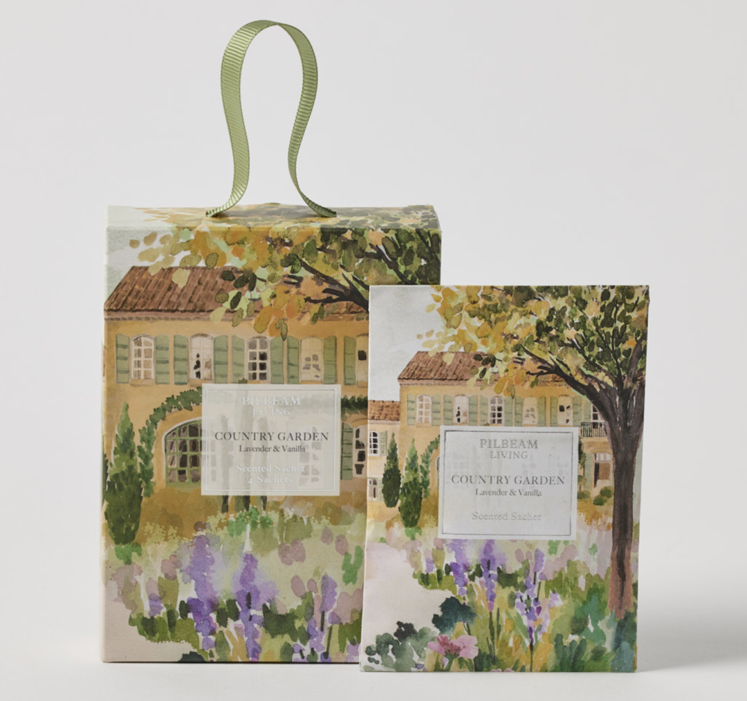 Mini Scented Sachets - Country Garden - Lavendar & Vanilla