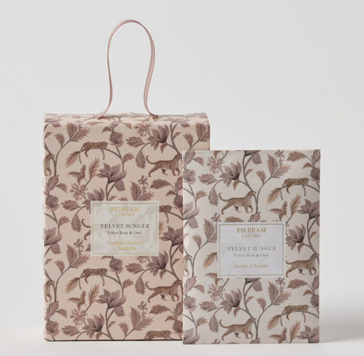 Scented Hanging Sachets - Velvet Jungle - Velvet Rose & Oud