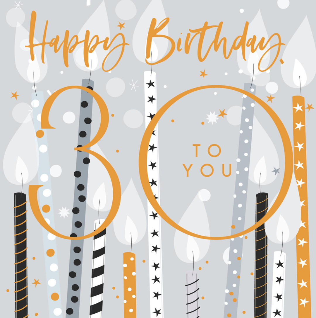 Elle Card - 30th Candles