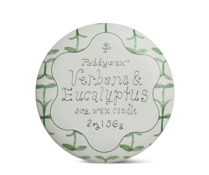 Tulip Tin Candle - Verbena & Lemongrass
