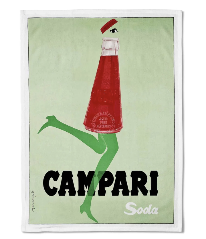 Tea Towel - Campari Soda 1968