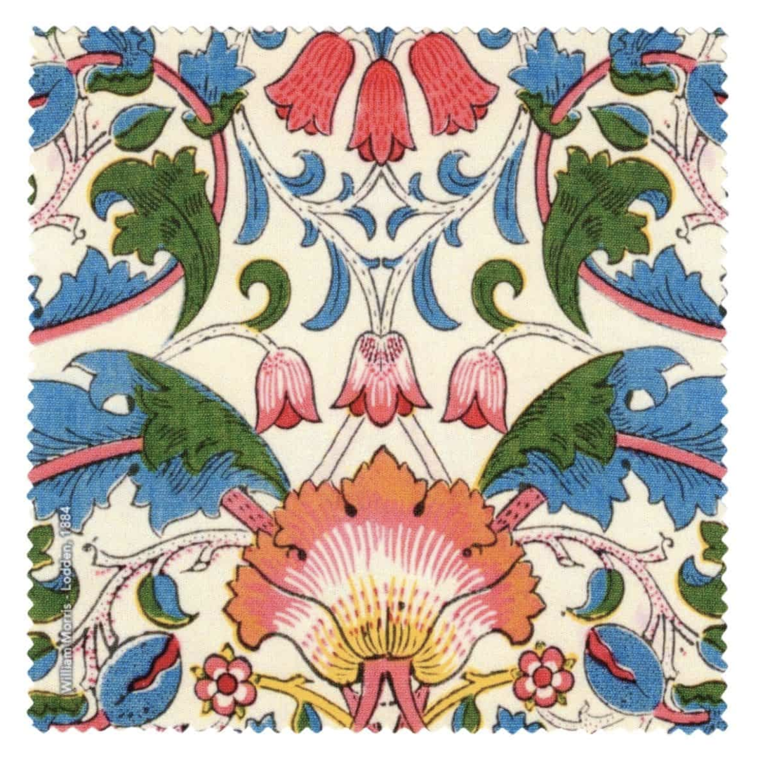 Microfibre Cleaning Cloth - William Morris Lodden 1884