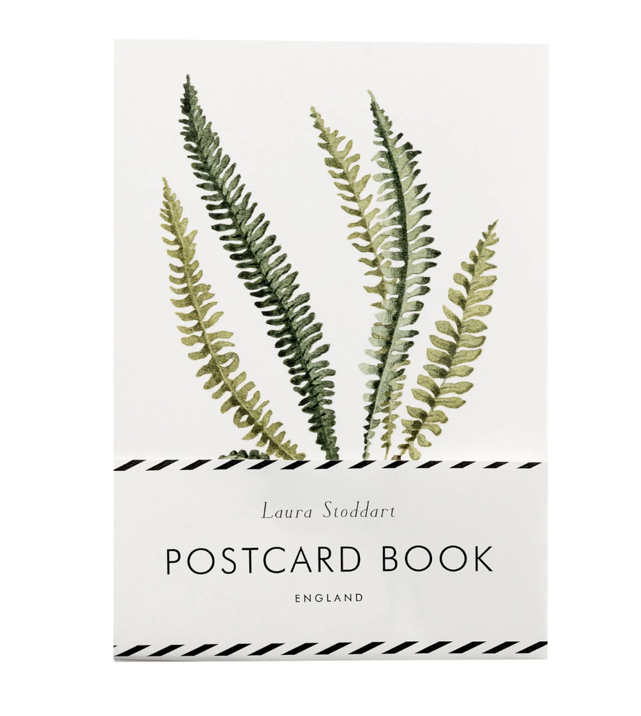 Laura Stoddart Postcard Book - In Bloom Green