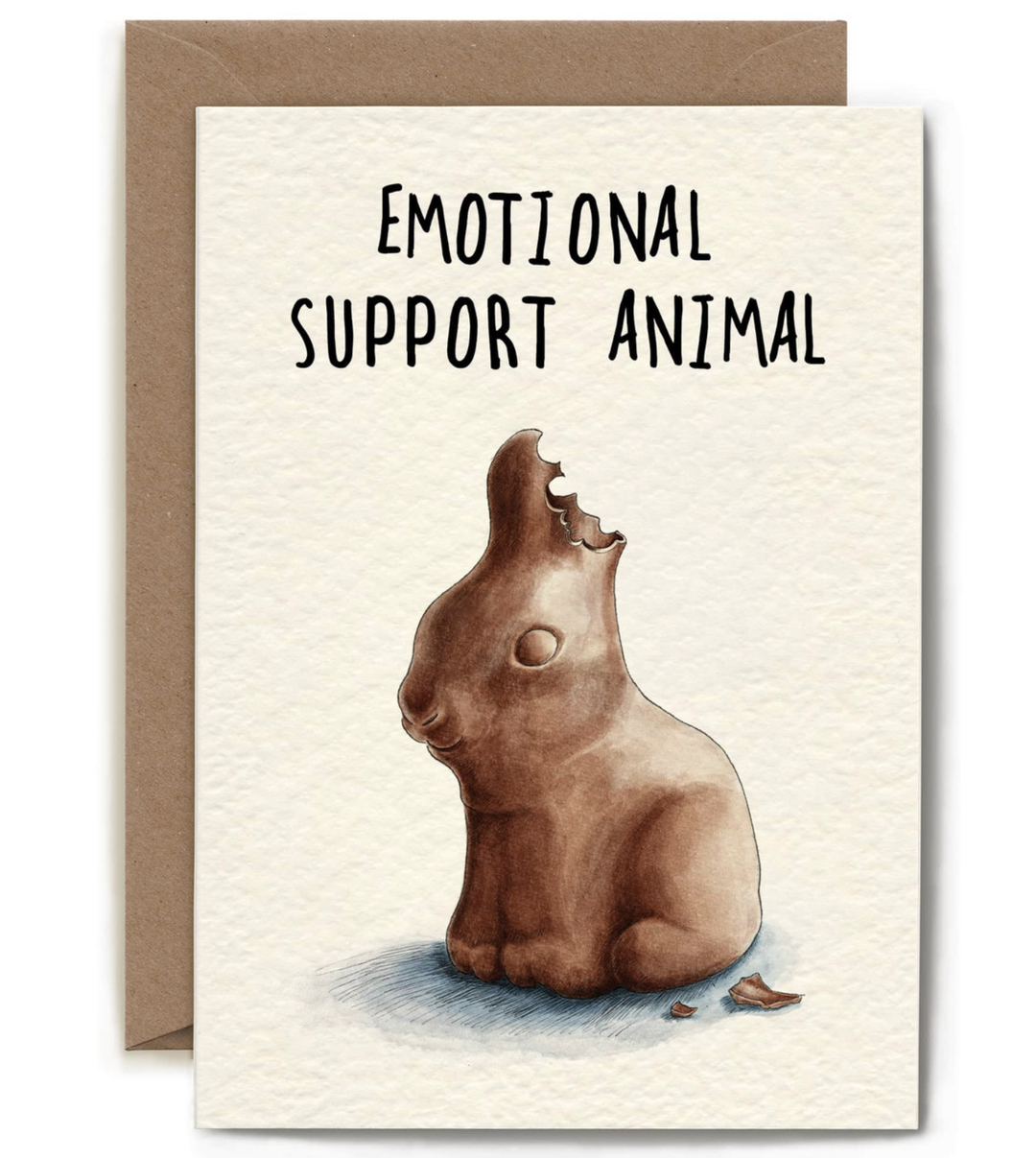 Bewilderbeest Card - Emotional Support Animals