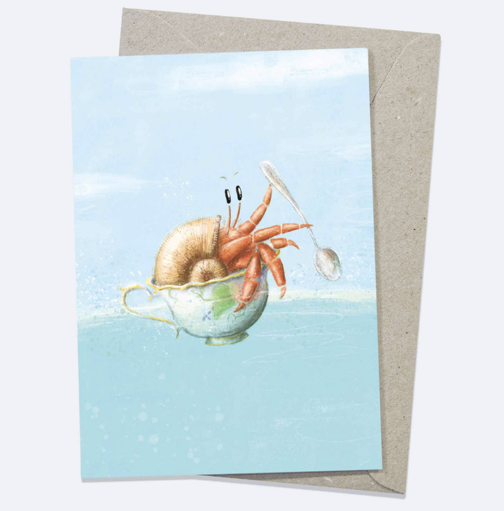 Beau Wylie Card - She Went to Sea in a Teacup