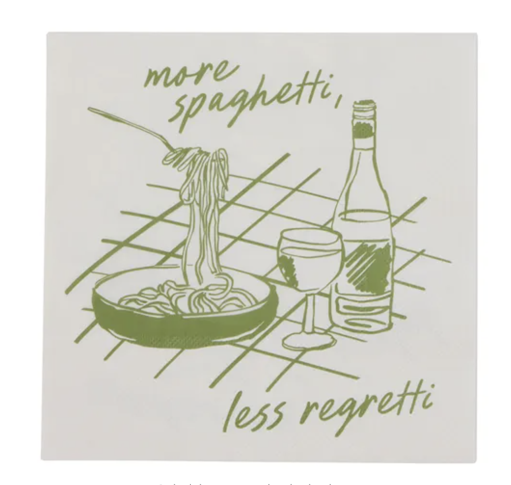 Napkins - More Spaghetti