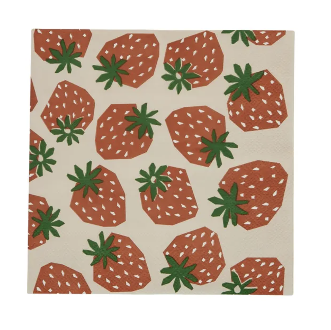 Napkins - Strawberries
