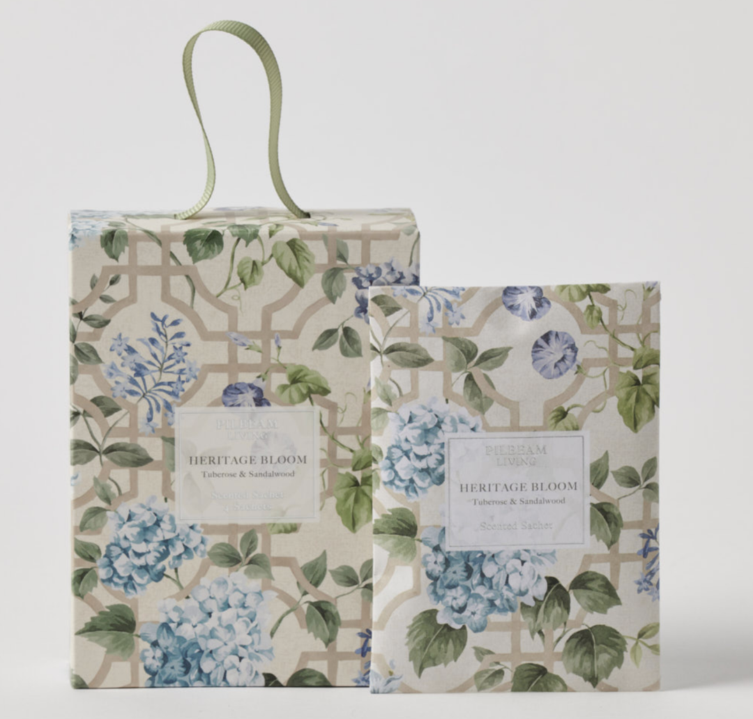 Mini Scented Sachets - Heritage Bloom - Tuberose & Sandalwood