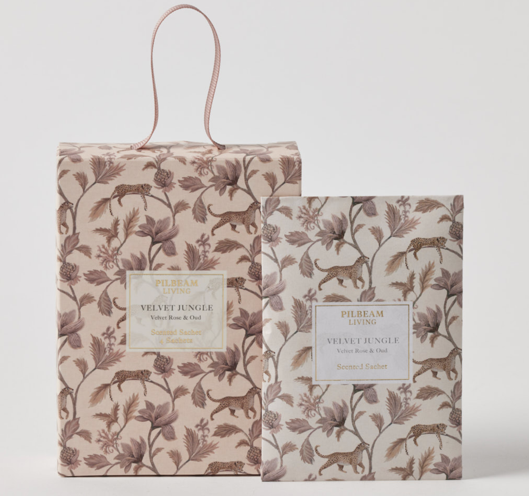 Mini Scented Sachets - Velvet Jungle - Velvet Rose & Oud