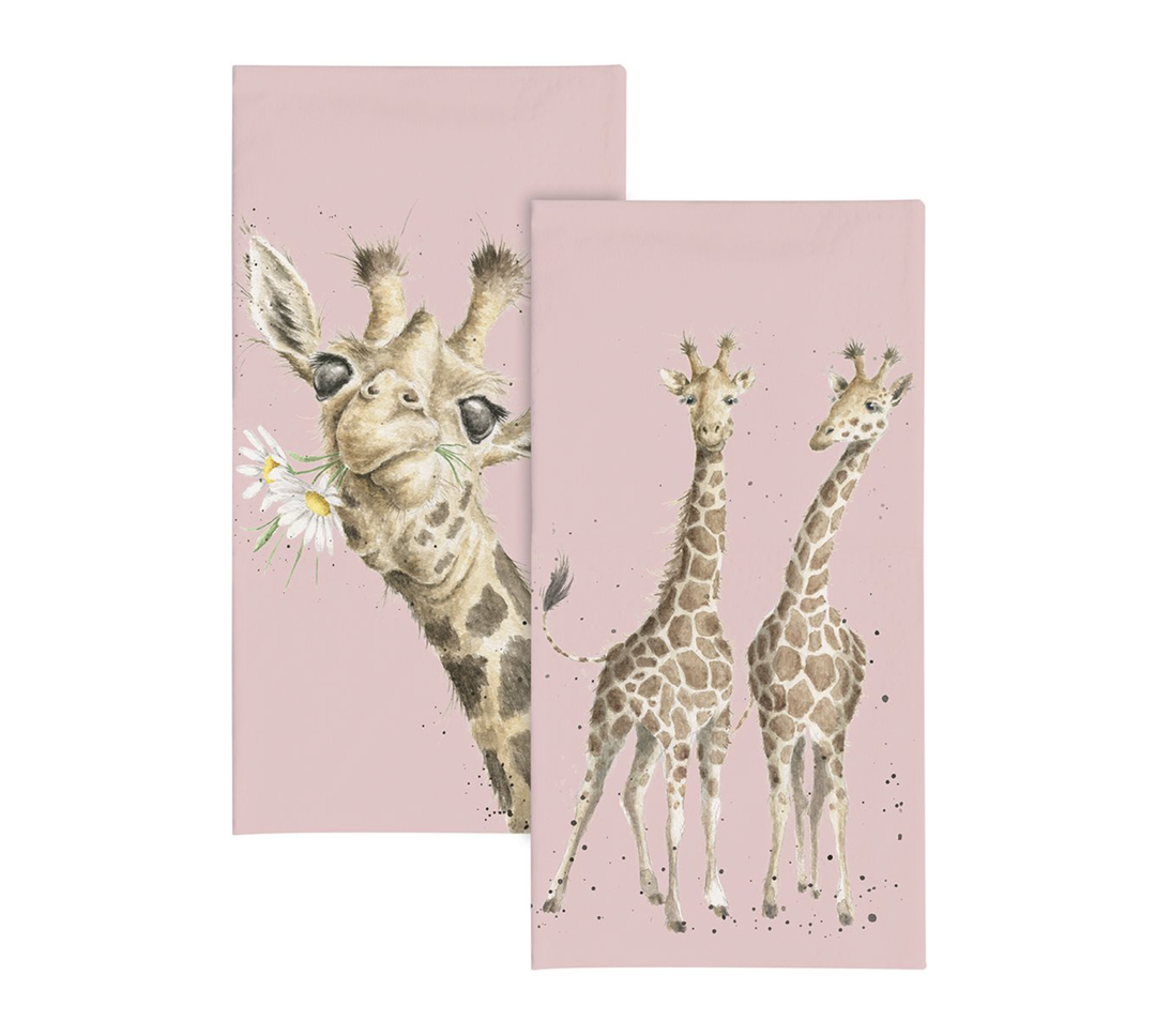 Hannah Dale Pocket Tissue - Giraffe Flowers