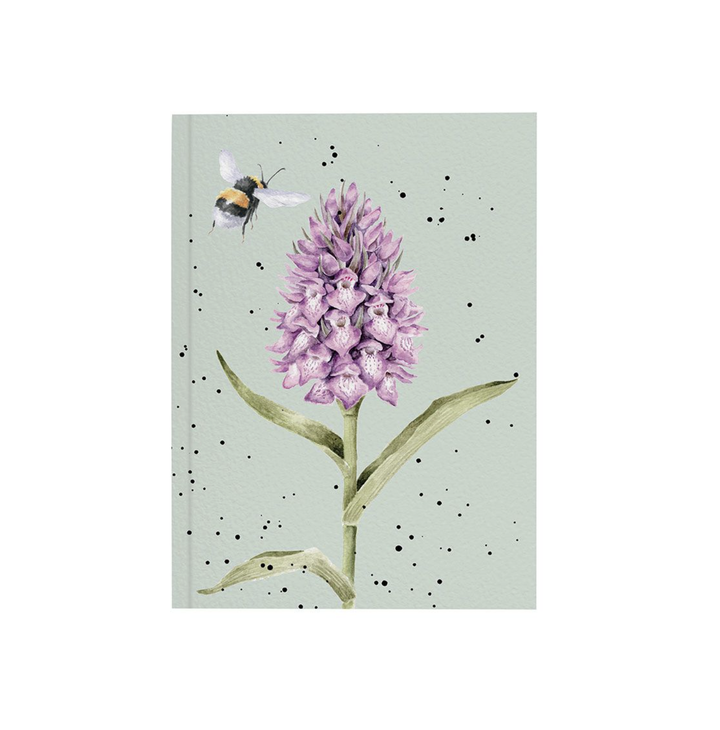 Wrendale Designs A6 Notebook - Marsh Orchid