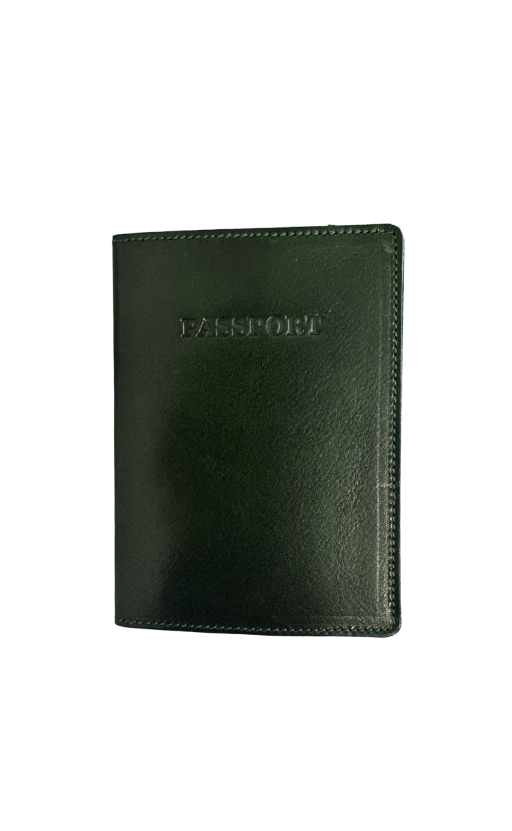 Manufactus Leather Passport Holder - Green