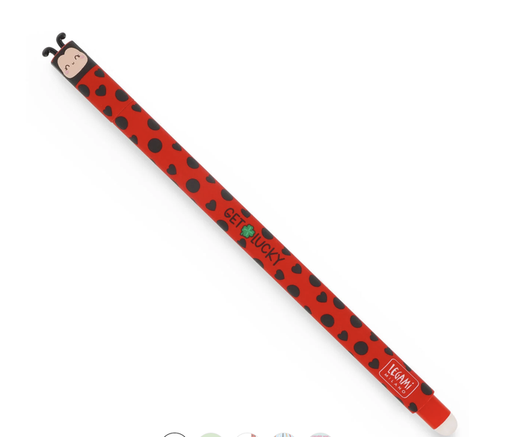 Erasable Gel Pen - Ladybug