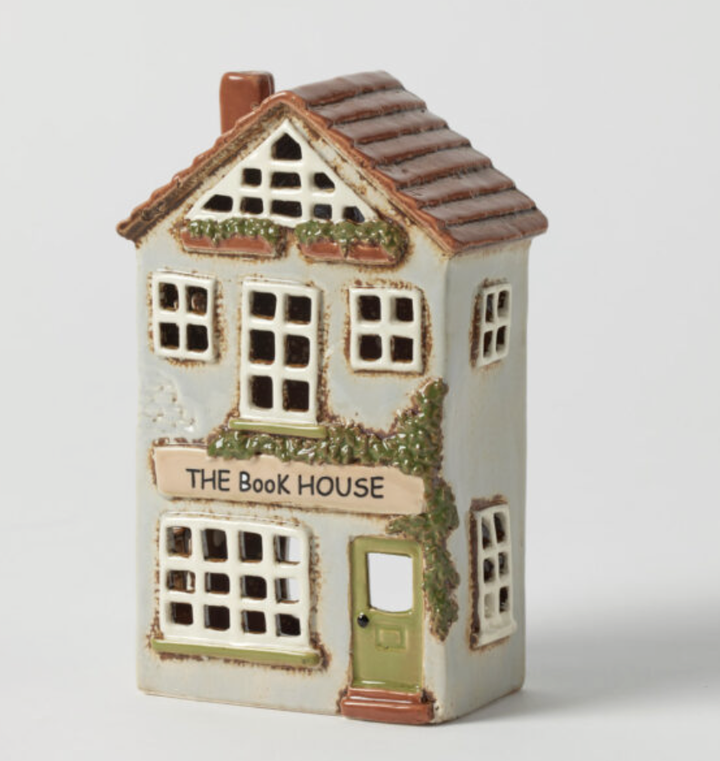 Book House Tealight Holder