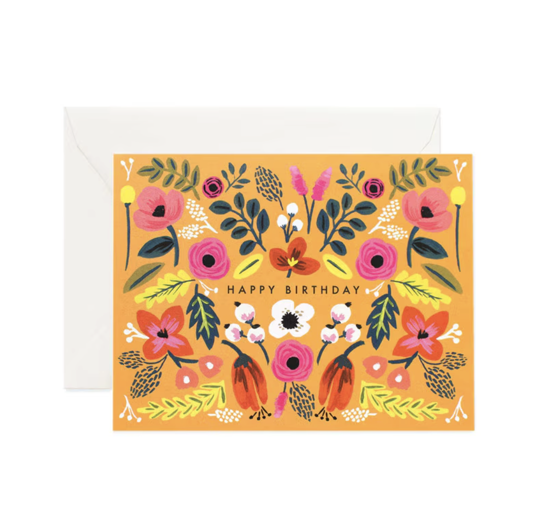 Rifle Paper Co Card - Folk Birthday