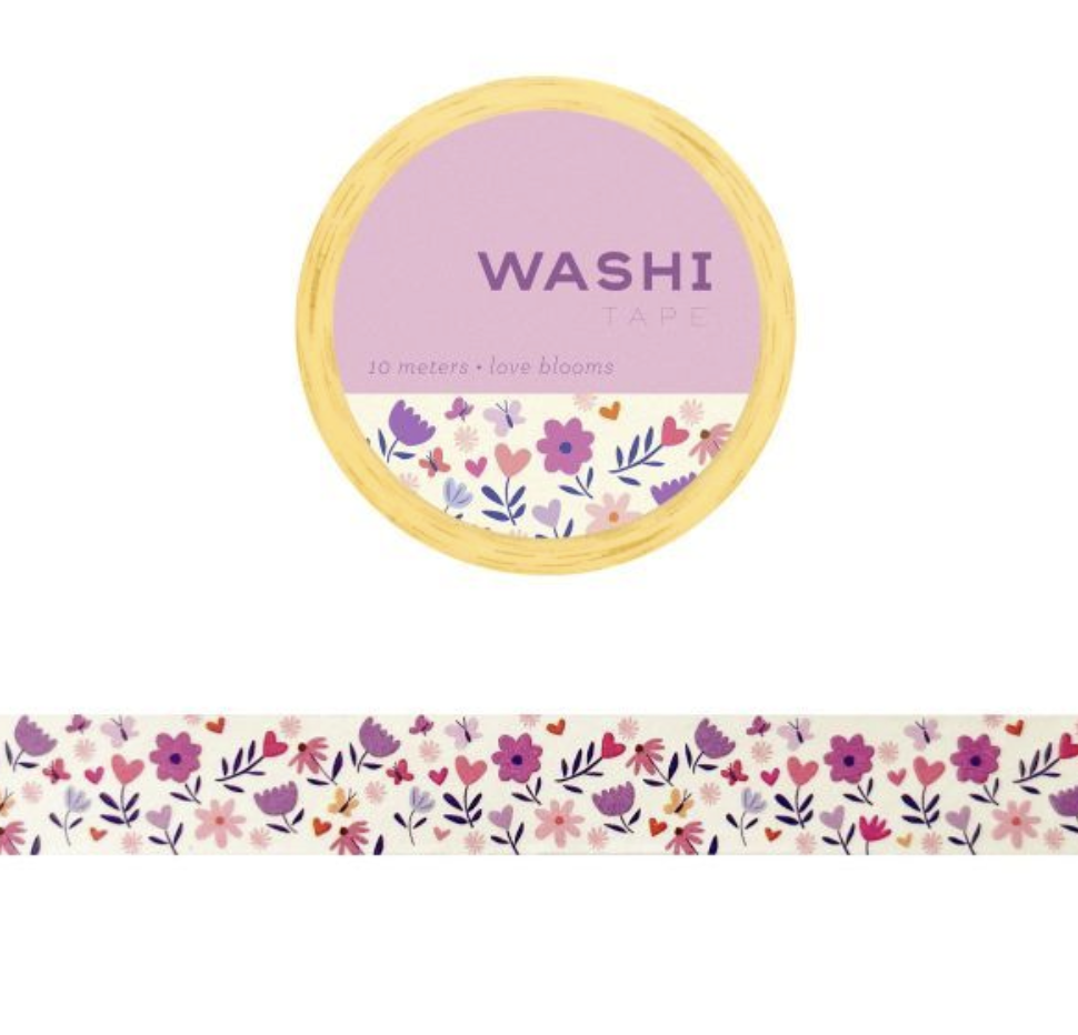 Washi Tape - Love Blooms