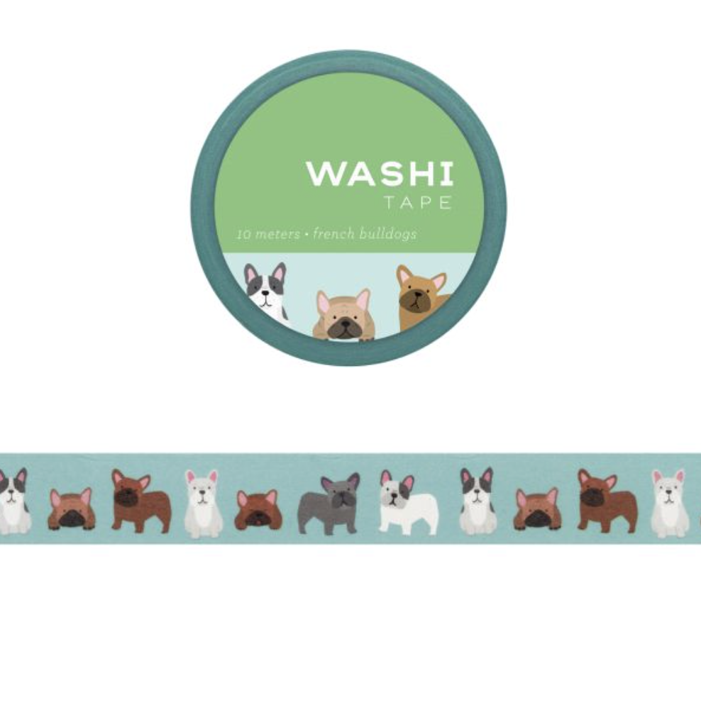 Washi Tape - French Bulldogs